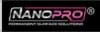 A black and pink logo for the dupont surface solutions company.